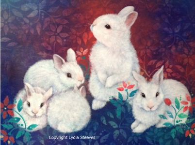 Bunch of Bunnies Acrylic Online Class